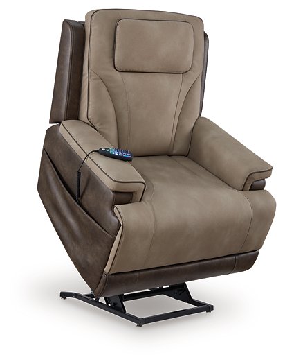 4Z-Peaceful Pause Power Lift Recliner - Woo Town Furniture (Worcester,MA)