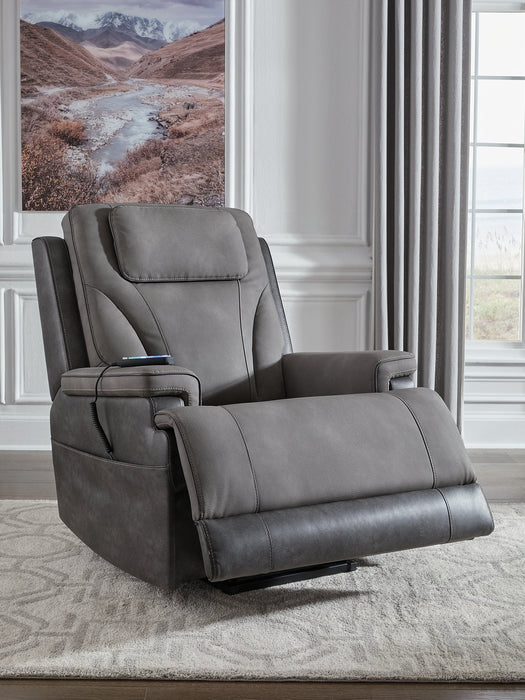 4Z-Peaceful Pause Power Lift Recliner - Woo Town Furniture (Worcester,MA)