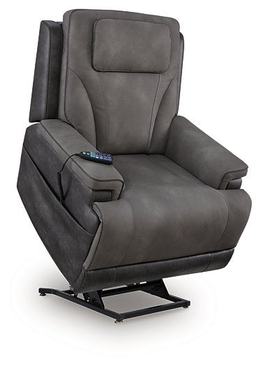 4Z-Peaceful Pause Power Lift Recliner - Woo Town Furniture (Worcester,MA)
