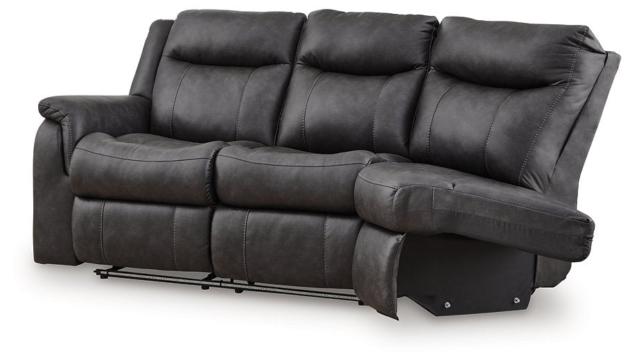 Sultan Meadow Reclining Sectional - Woo Town Furniture (Worcester,MA)