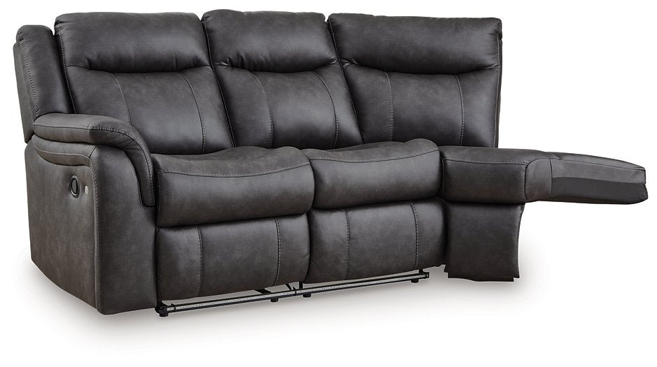Sultan Meadow Reclining Sectional - Woo Town Furniture (Worcester,MA)