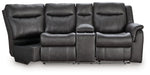 Sultan Meadow Reclining Sectional - Woo Town Furniture (Worcester,MA)