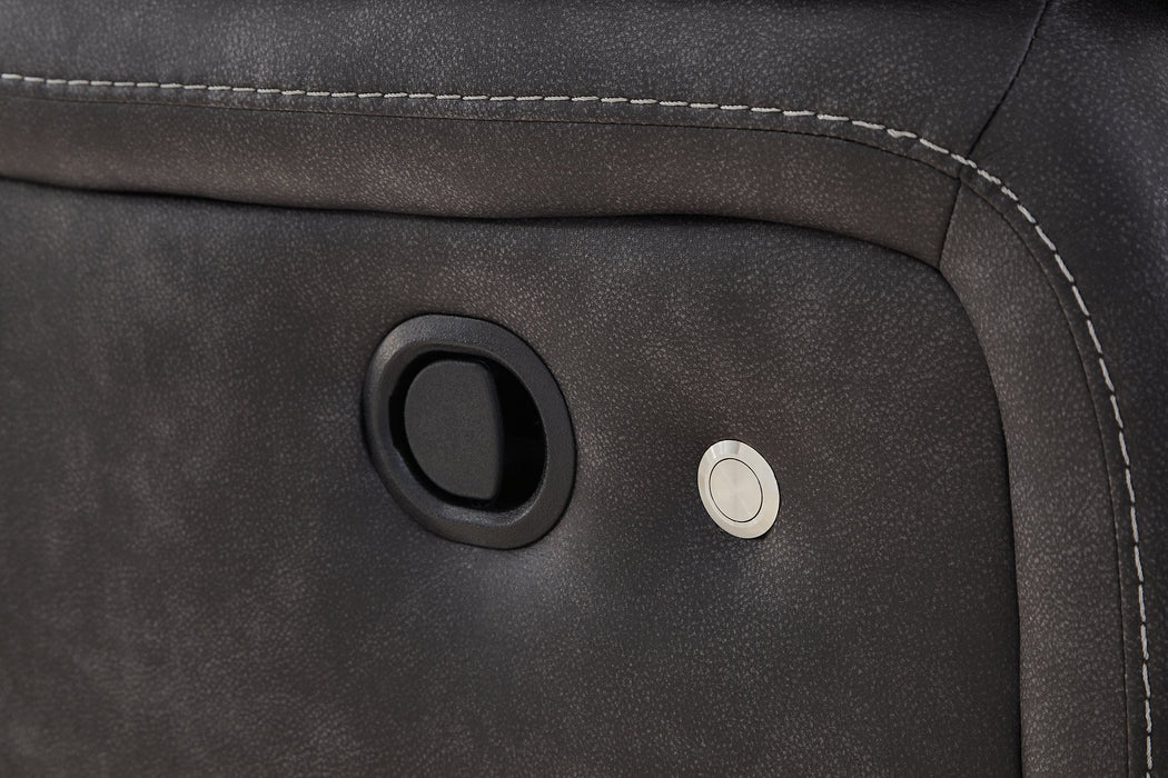 Sultan Meadow Reclining Sectional - Woo Town Furniture (Worcester,MA)