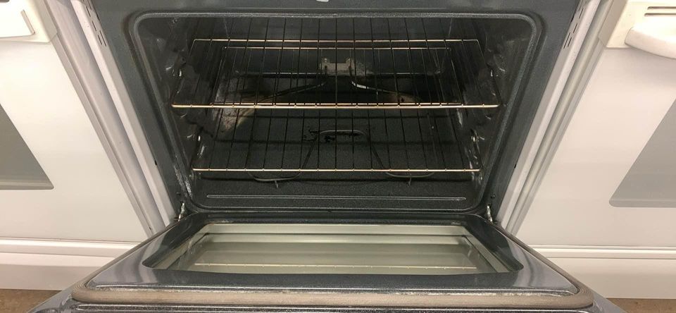 Used GE Glass Top Stove