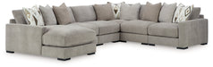 Aslan Court Sectional with Chaise - Woo Town Furniture (Worcester,MA)