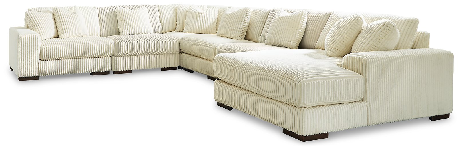 Lindyn Sectional with Chaise - Woo Town Furniture (Worcester,MA)
