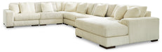 Lindyn Sectional with Chaise - Woo Town Furniture (Worcester,MA)