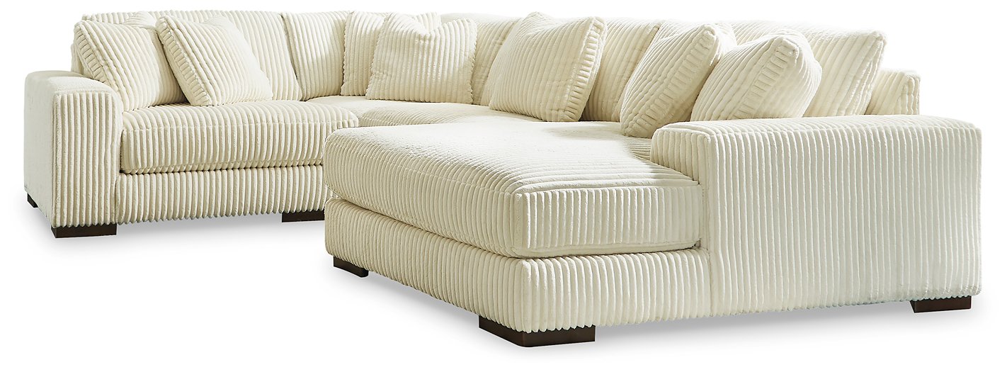 Lindyn Sectional with Chaise - Woo Town Furniture (Worcester,MA)
