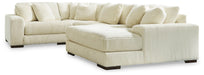 Lindyn Sectional with Chaise - Woo Town Furniture (Worcester,MA)