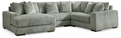 Lindyn Sectional with Chaise - Woo Town Furniture (Worcester,MA)