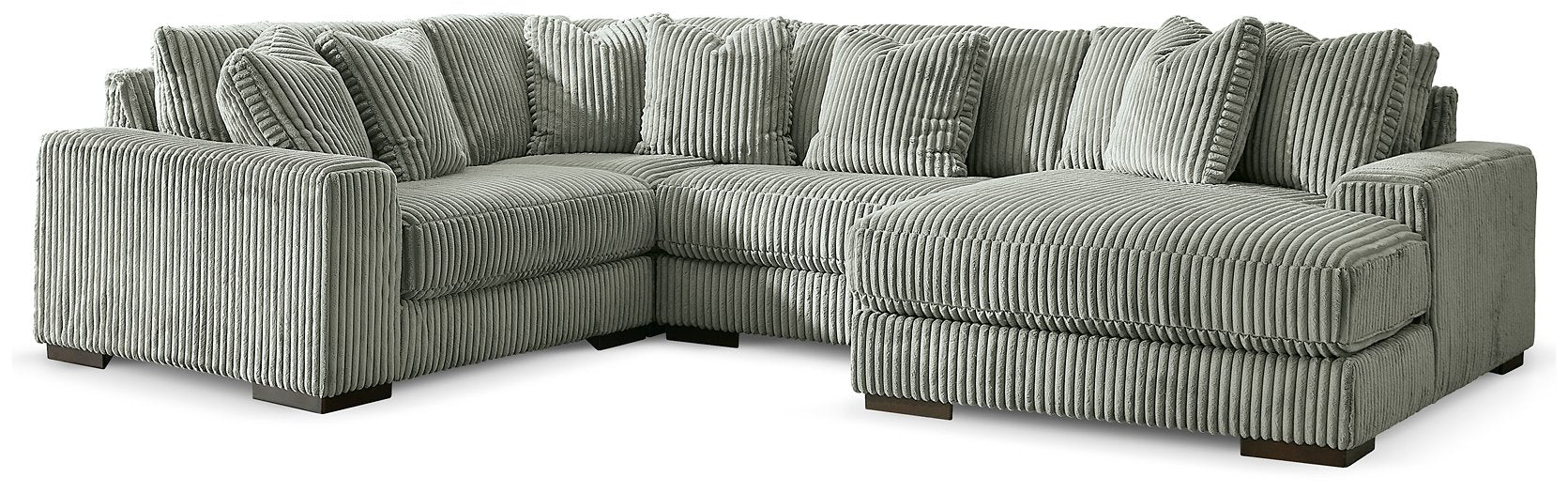 Lindyn Sectional with Chaise - Woo Town Furniture (Worcester,MA)