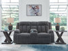 Observation Power Reclining Loveseat with Console - Woo Town Furniture (Worcester,MA)