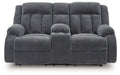 Observation Power Reclining Loveseat with Console - Woo Town Furniture (Worcester,MA)