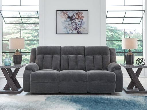 Observation Power Reclining Sofa with Drop Down Table - Woo Town Furniture (Worcester,MA)