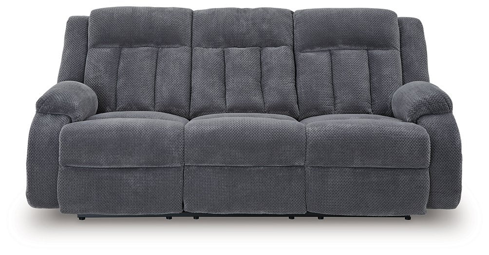 Observation Power Reclining Sofa with Drop Down Table - Woo Town Furniture (Worcester,MA)