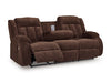 Observation Power Reclining Sofa with Drop Down Table - Woo Town Furniture (Worcester,MA)