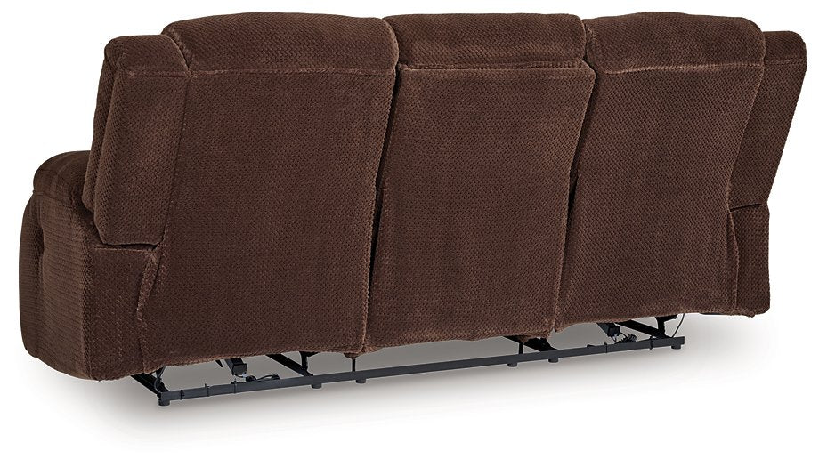 Observation Power Reclining Sofa with Drop Down Table - Woo Town Furniture (Worcester,MA)