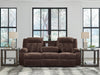 Observation Power Reclining Sofa with Drop Down Table - Woo Town Furniture (Worcester,MA)