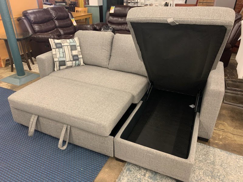 Sleeper Sectional with Storage!