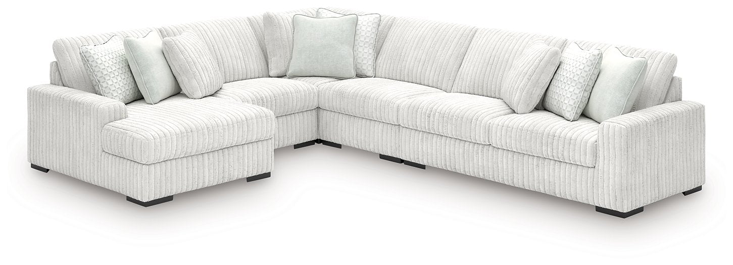 Stupendous Sectional with Chaise - Woo Town Furniture (Worcester,MA)