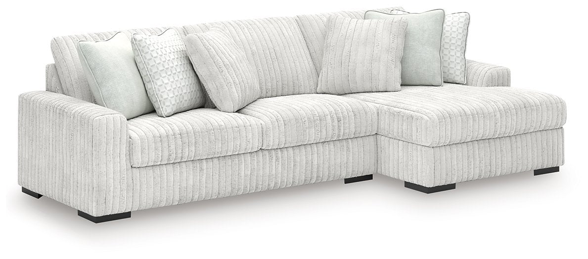 Stupendous Sectional with Chaise - Woo Town Furniture (Worcester,MA)