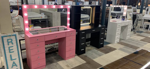 New Pink Vanity - Woo Town Furniture (Worcester,MA)