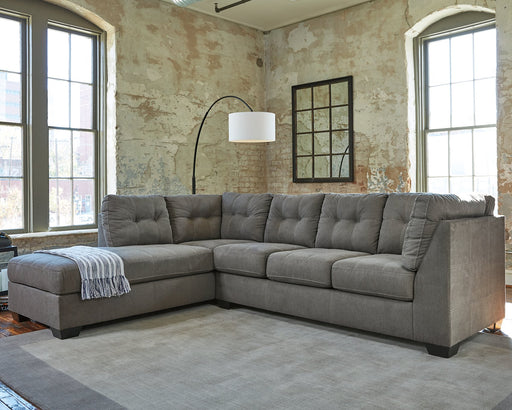 Pitkin 2-Piece Sectional with Chaise - Woo Town Furniture (Worcester,MA)
