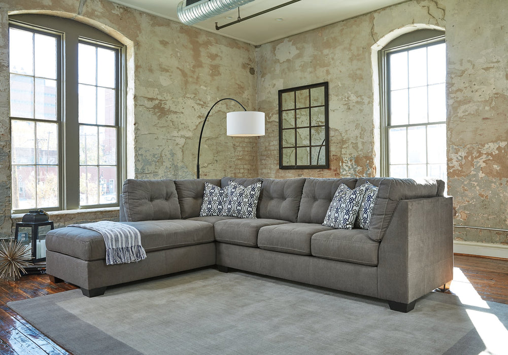 Pitkin 2-Piece Sectional with Chaise - Woo Town Furniture (Worcester,MA)