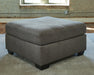 Pitkin Oversized Accent Ottoman - Woo Town Furniture (Worcester,MA)