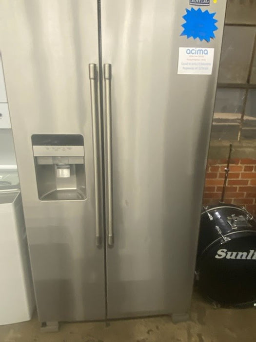 Used Maytag Side by Side Refrigerator