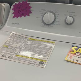 New Hotpoint Gas Dryer