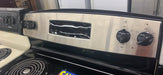 Used GE Stainless steel & black Stove - Woo Town Furniture (Worcester,MA)