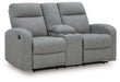 Gauntlet Reclining Loveseat with Console - Woo Town Furniture (Worcester,MA)