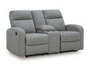 Gauntlet Reclining Loveseat with Console - Woo Town Furniture (Worcester,MA)