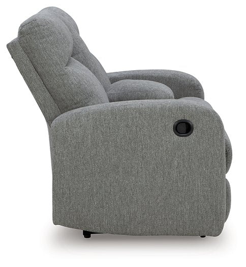 Gauntlet Reclining Loveseat with Console - Woo Town Furniture (Worcester,MA)