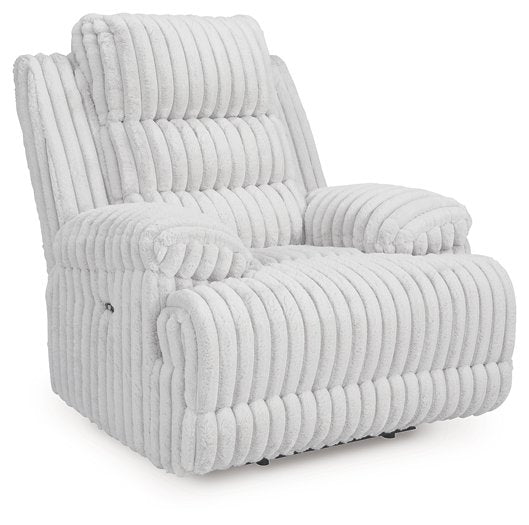 Rhines Falls Power Recliner - Woo Town Furniture (Worcester,MA)