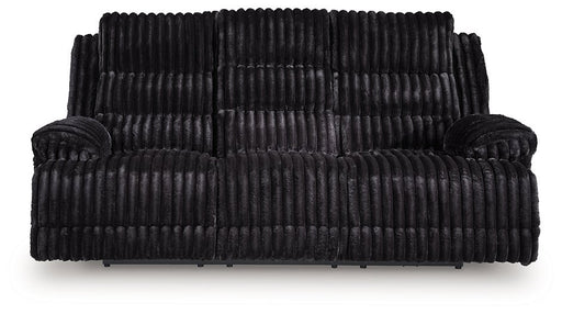 Rhine Falls Power Reclining Sofa with Drop Down Table - Woo Town Furniture (Worcester,MA)