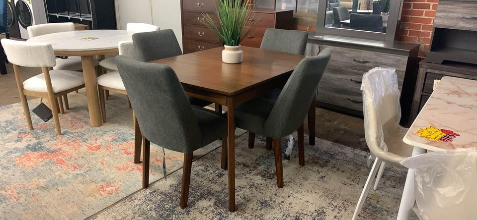 Wooden Table with Chairs