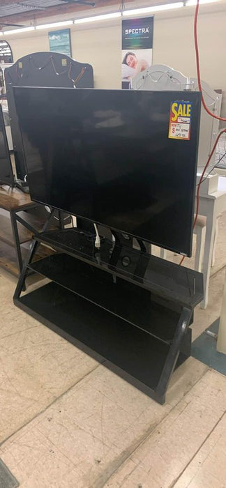 49" TV with Mounted TV Stand