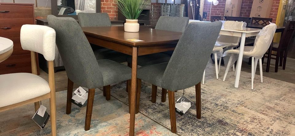 Wooden Table with Chairs