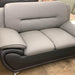 New Two toned faux leather sofa - Woo Town Furniture (Worcester,MA)