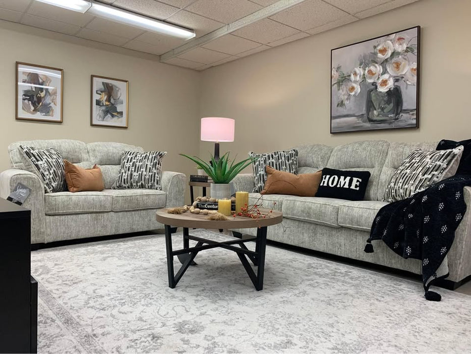 Soft Neutral Colored Sofa & Love Seat - Woo Town Furniture (Worcester,MA)