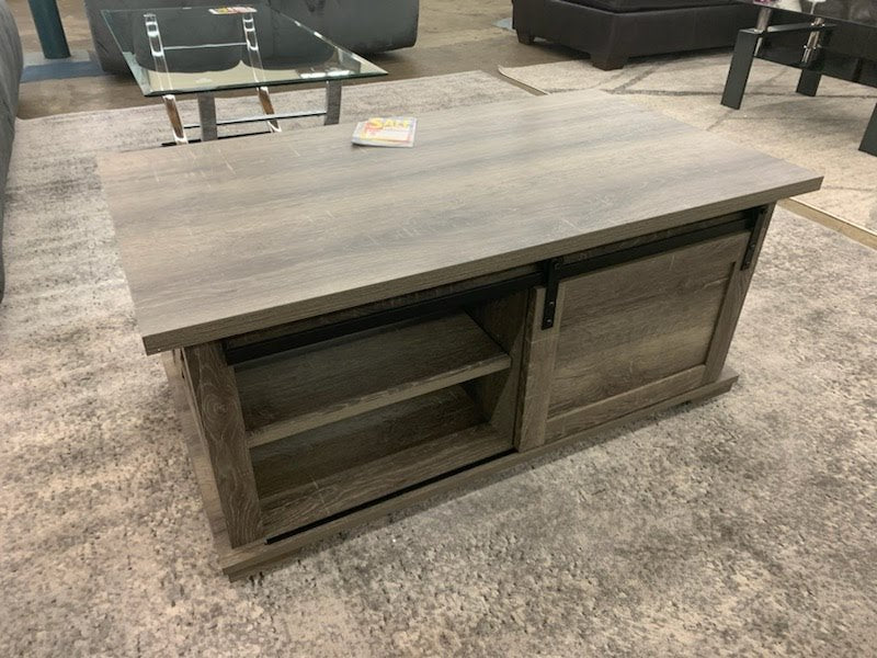 New Coffee Table with sliding door - Woo Town Furniture (Worcester,MA)