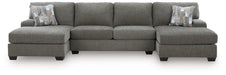 Clarington Sleeper Sectional with Double Chaise - Woo Town Furniture (Worcester,MA)