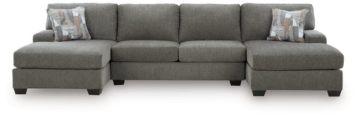 Clarington Sectional with Double Chaise - Woo Town Furniture (Worcester,MA)