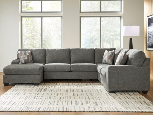 Clarington Sectional with Chaise - Woo Town Furniture (Worcester,MA)