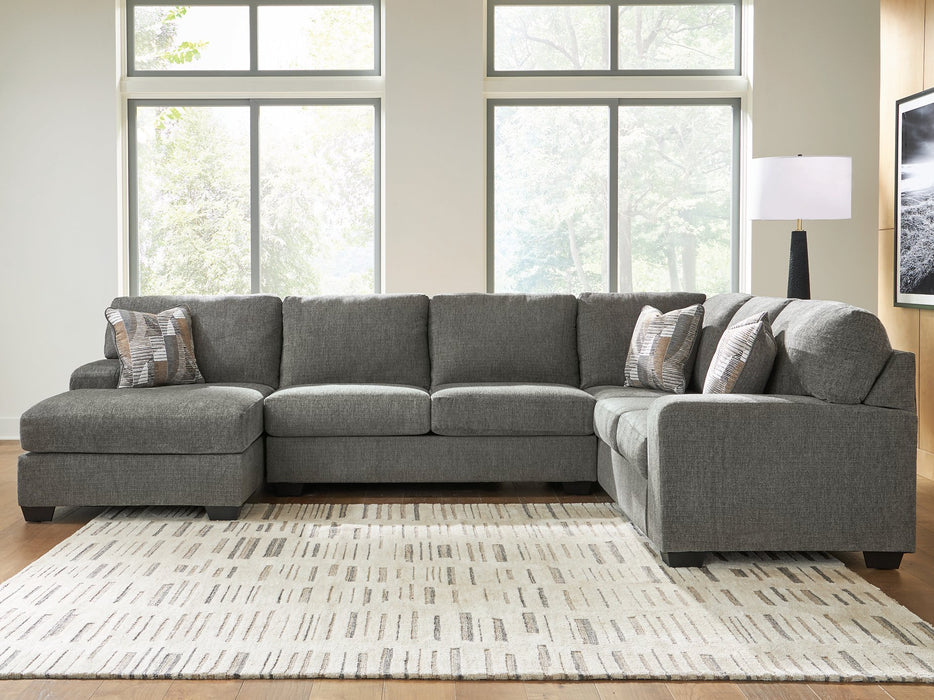 Clarington Sectional with Chaise - Woo Town Furniture (Worcester,MA)