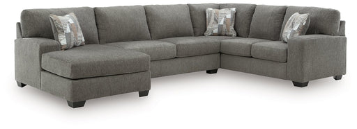 Clarington Sectional with Chaise - Woo Town Furniture (Worcester,MA)