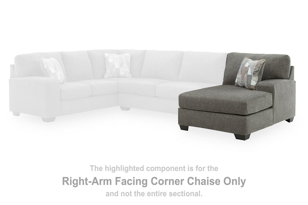 Clarington Sectional with Chaise - Woo Town Furniture (Worcester,MA)