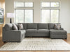 Clarington Sleeper Sectional with Chaise - Woo Town Furniture (Worcester,MA)